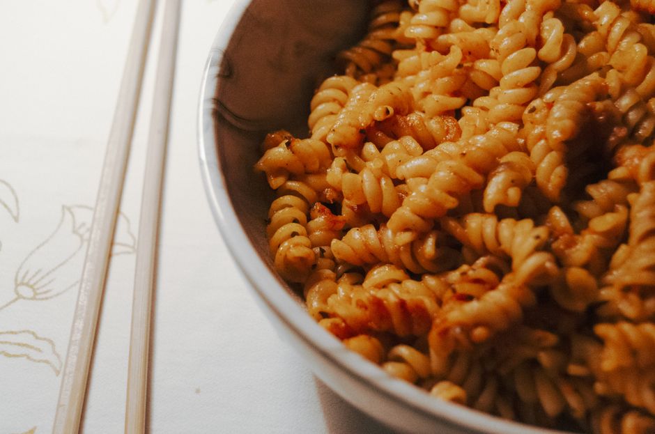 Barilla pasta (gluten-free, cooked)