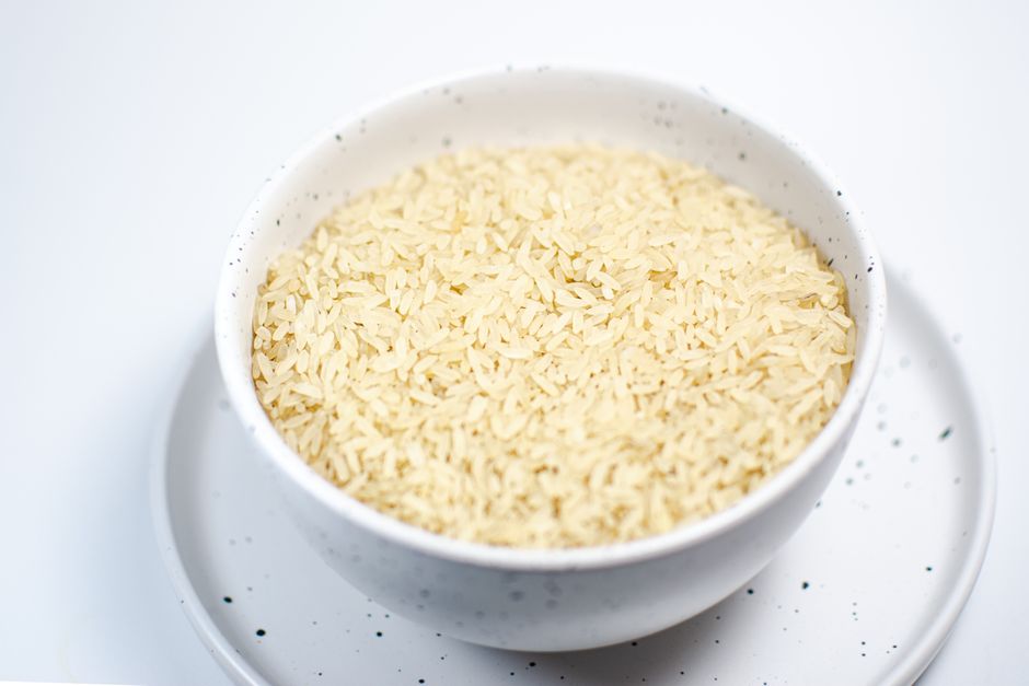 Basmati rice cooked (side)