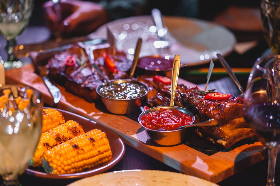 BBQ sauce sachet