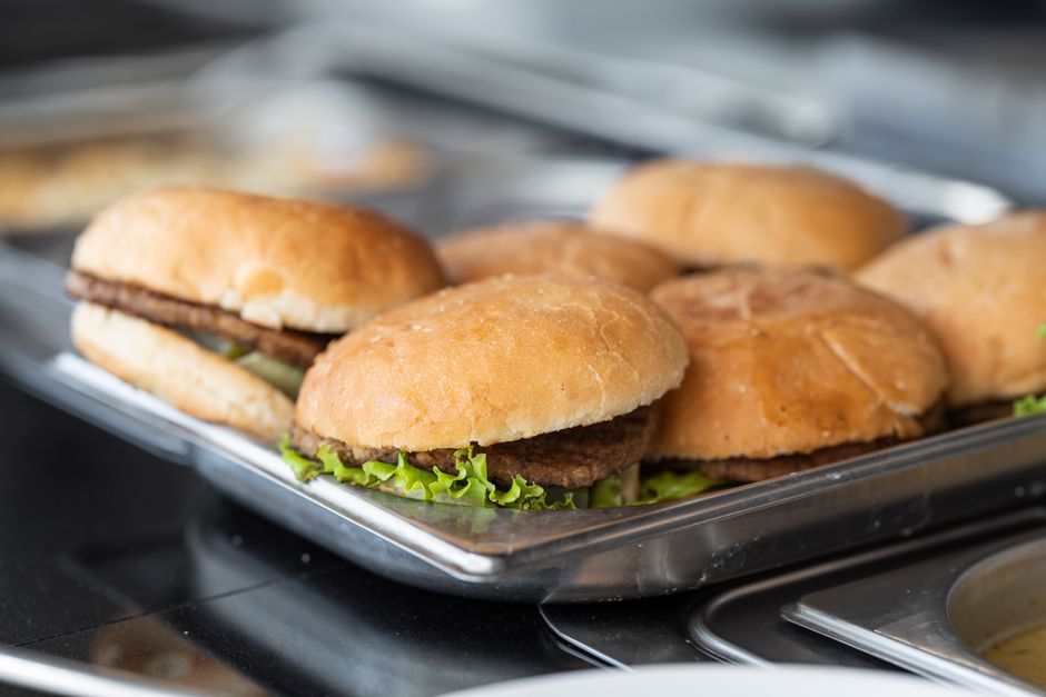 Beef burger (bun) (gluten-free)