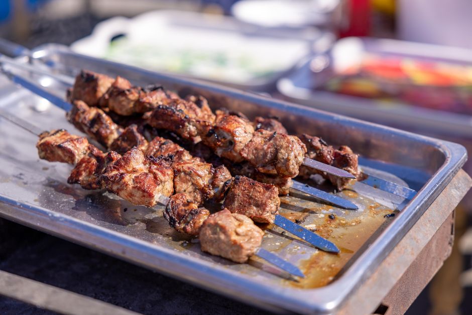 Grilled Beef Cubes (Tikka)