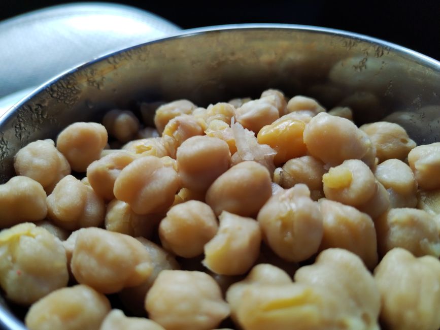 Boiled Chickpeas