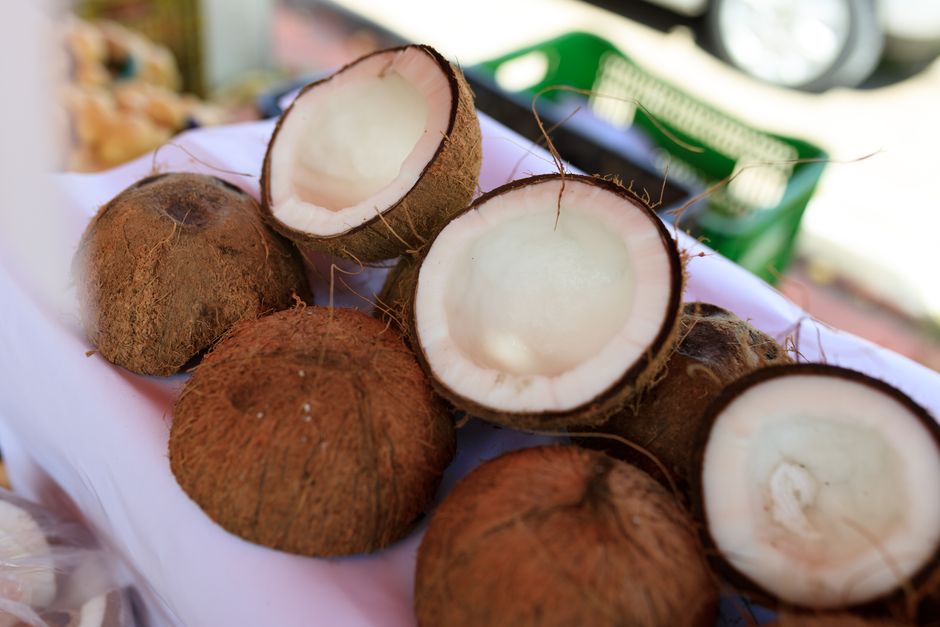 Coconut flesh