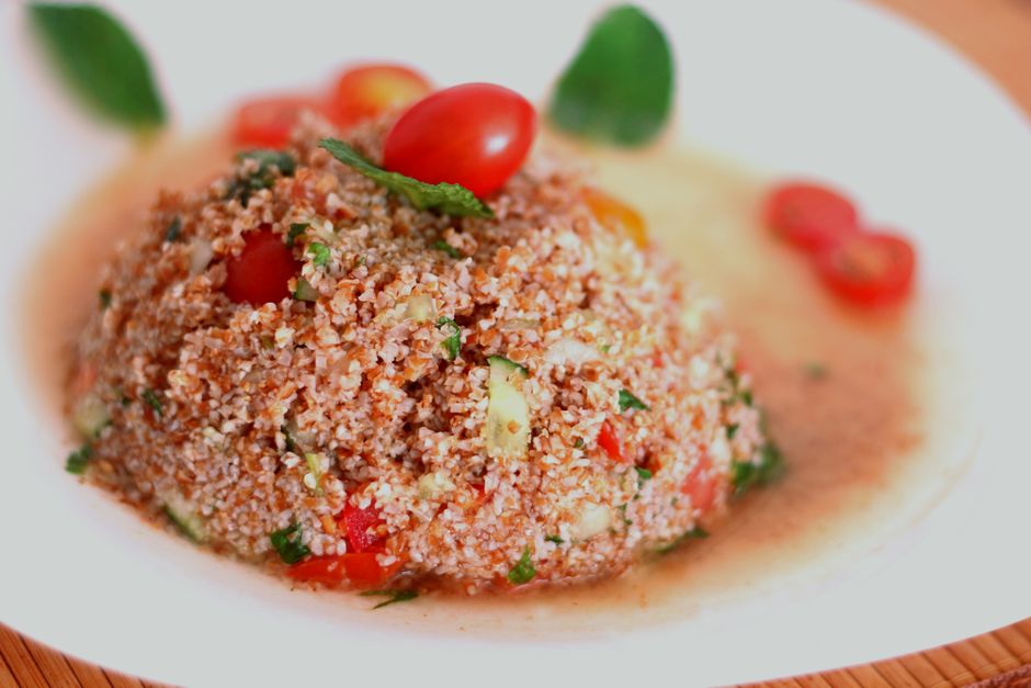 Cooked bulgur