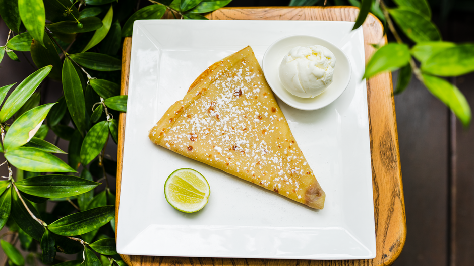 Crepe plain (cooked)