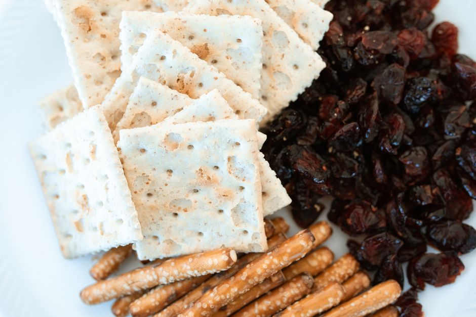 Dried cranberries (sweetened)