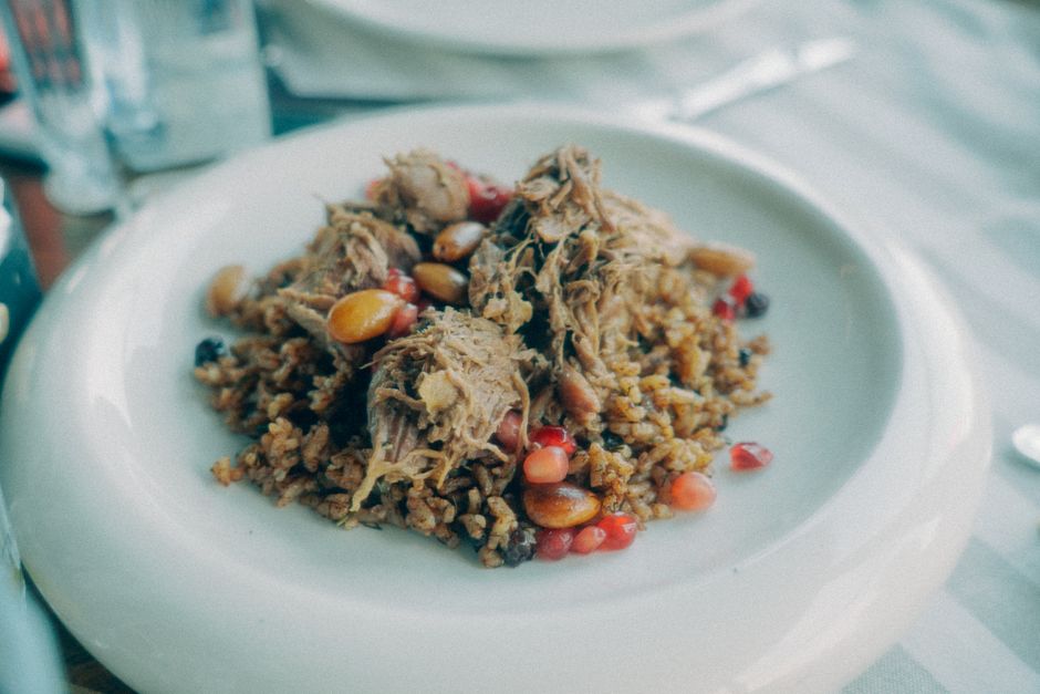 Egyptian Fatta (meat) (with meat)
