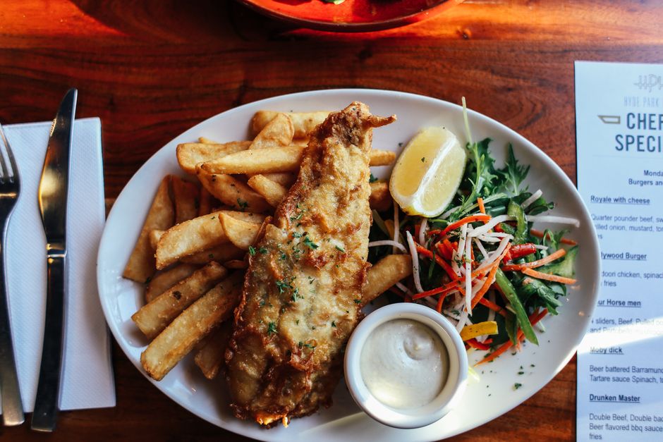 Fish & chips meal