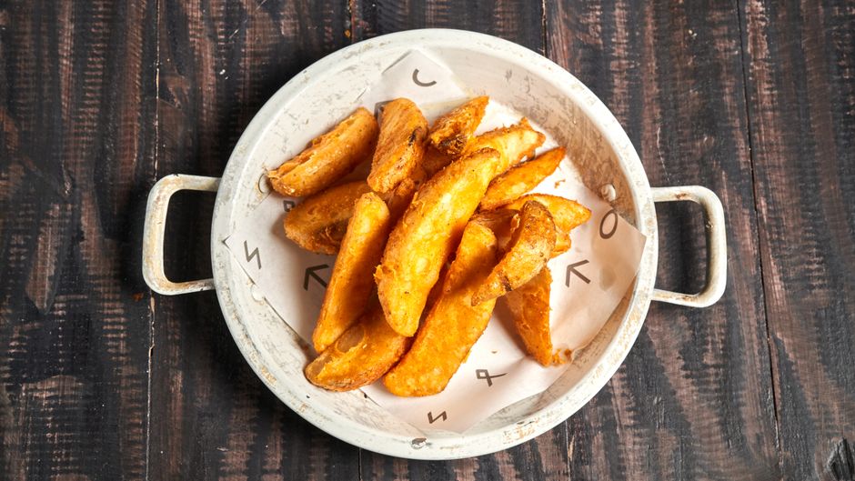 Fresh Potato wedges (large)