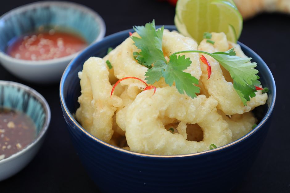 Fried calamari