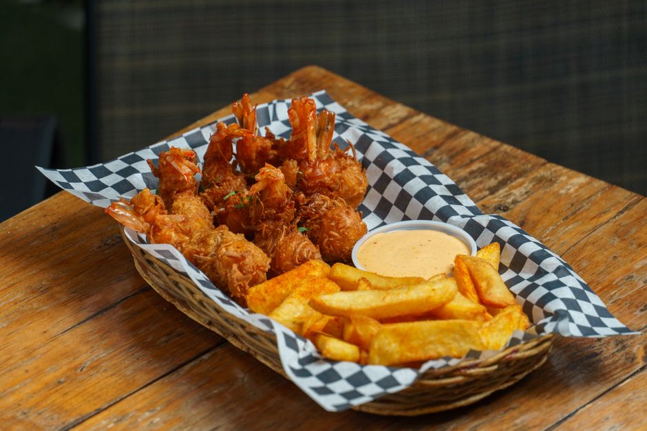 Fried shrimp (no coating)