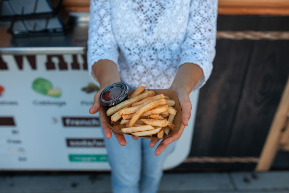 Frozen Thin fries (upsize)