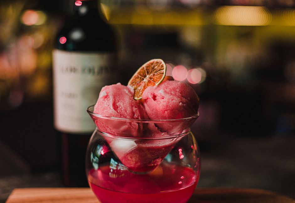 Fruit sorbet