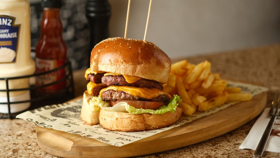 Hardee's beef burger