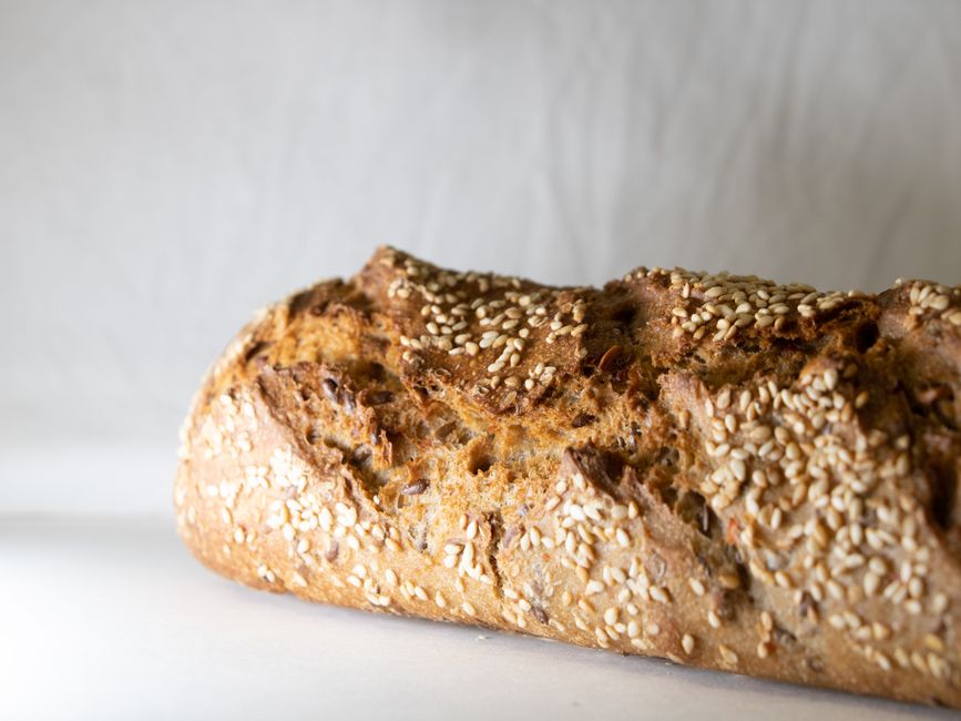 Homemade quinoa bread