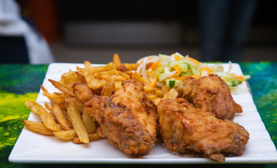 KFC chicken meal