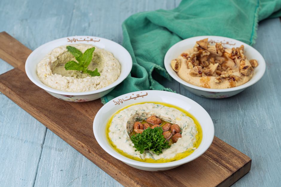 Labneh with oil