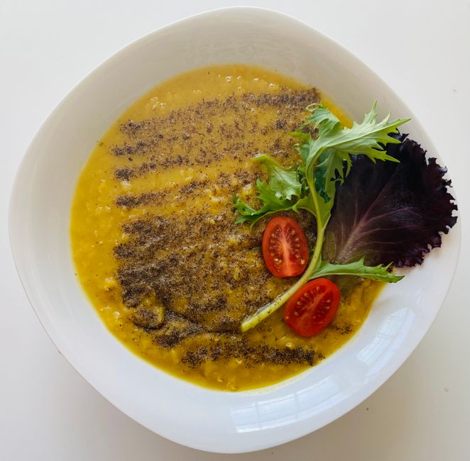Lentil soup plain