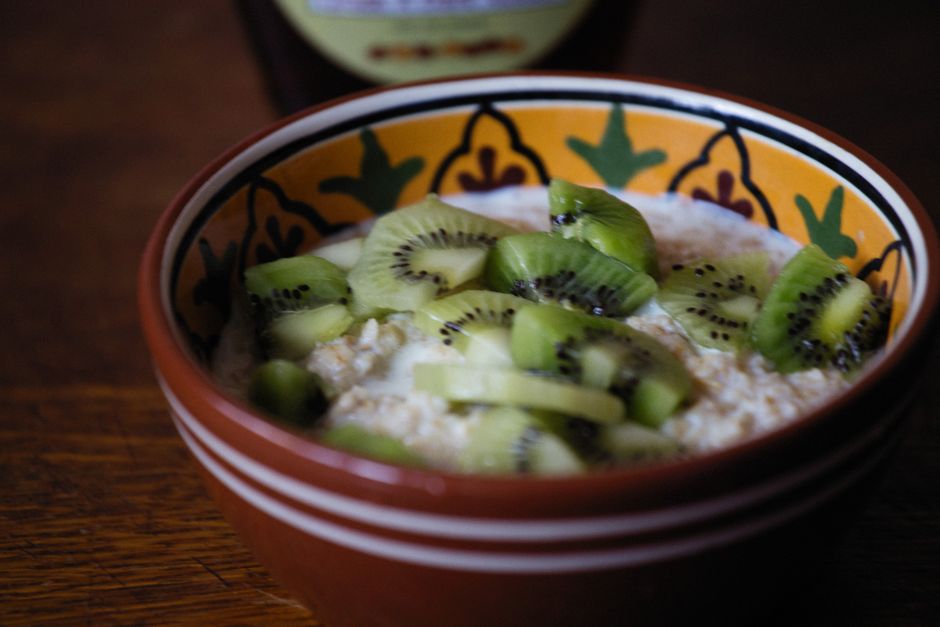 Oats cooked (water) (gluten-free)
