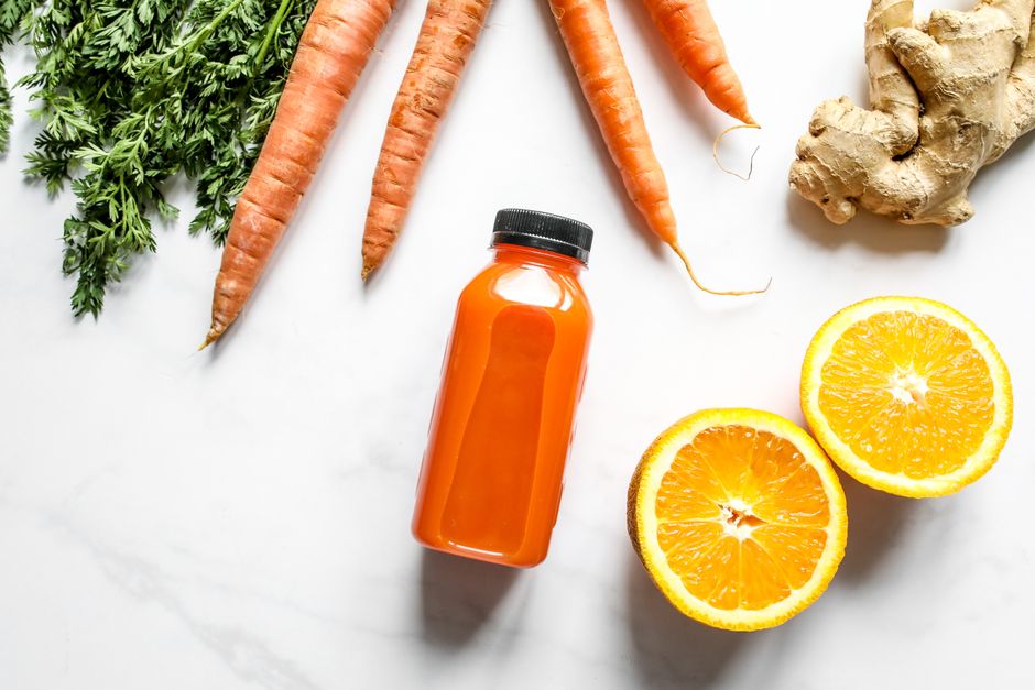 Orange + carrot juice