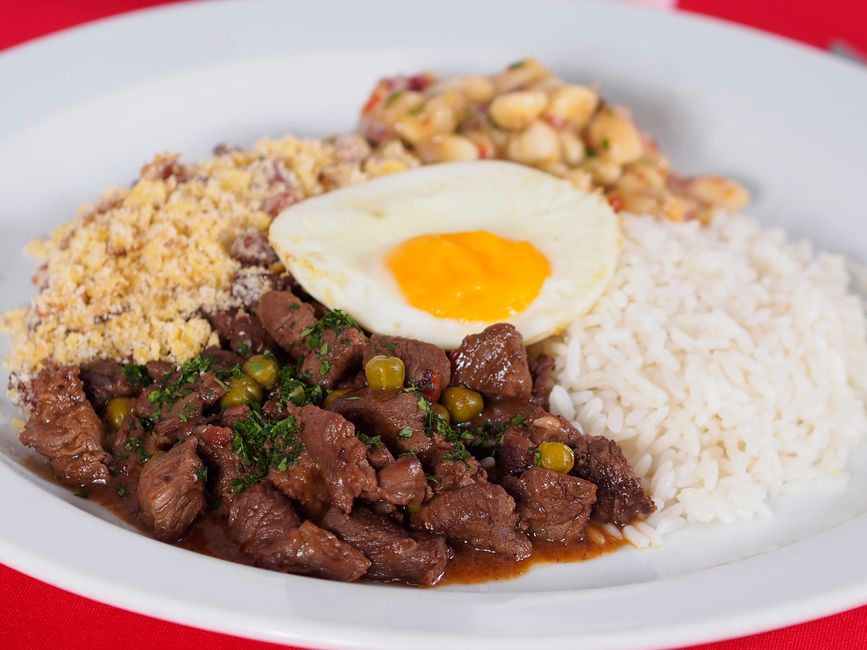 Peas stew with rice (meat 125g)