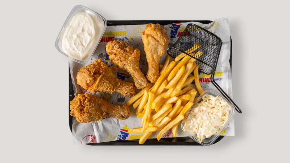 Popeyes chicken meal