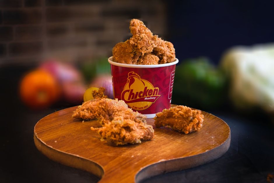 Popeyes fried chicken (2 pcs)