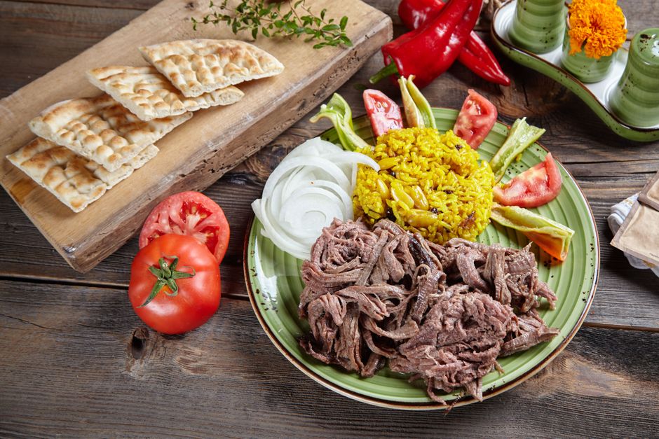 Qidreh (spiced rice and meat)