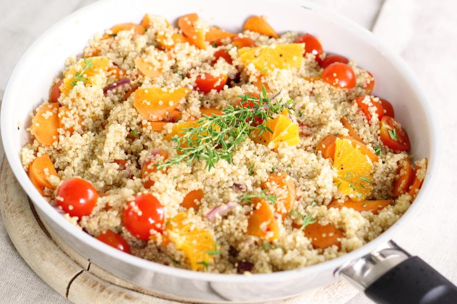 Quinoa cooked