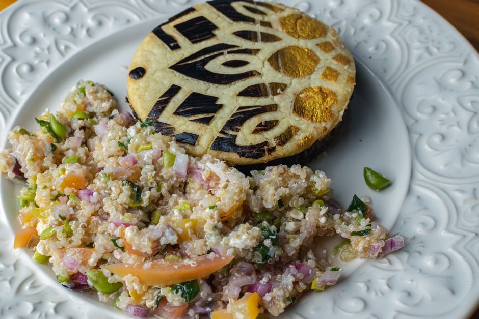 Quinoa flakes cooked