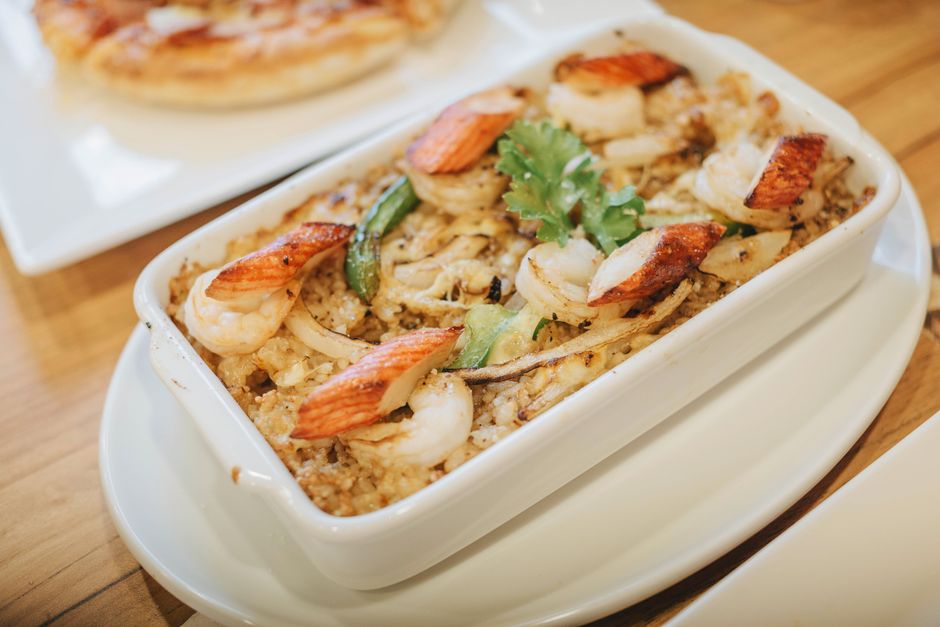 Roz Moammar (baked Egyptian rice)