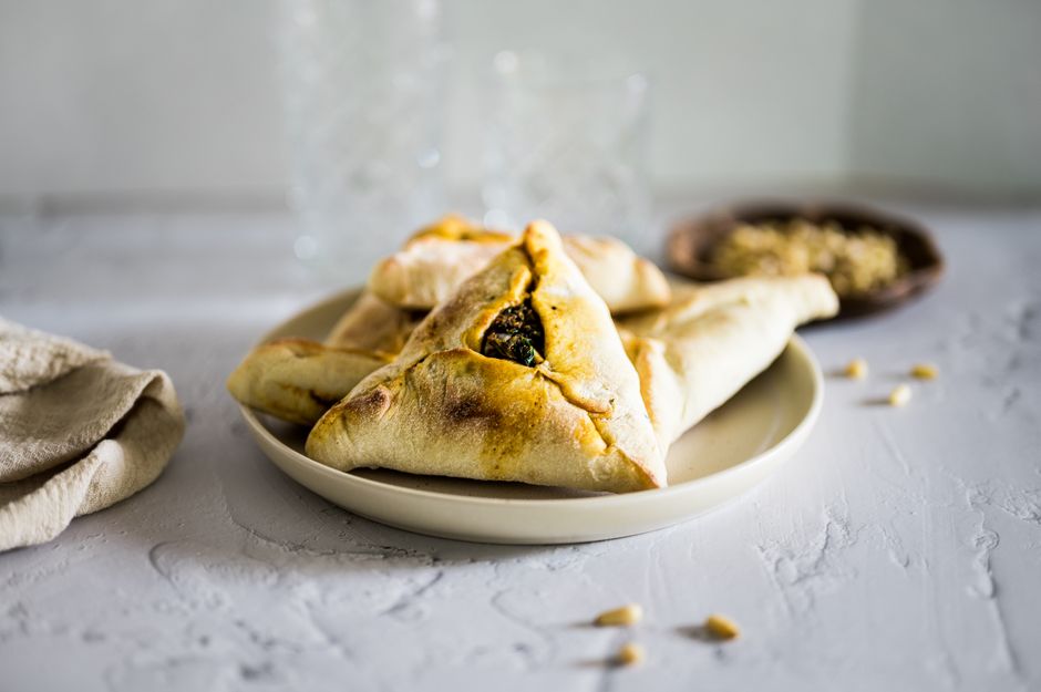 Spinach fatayer (large)