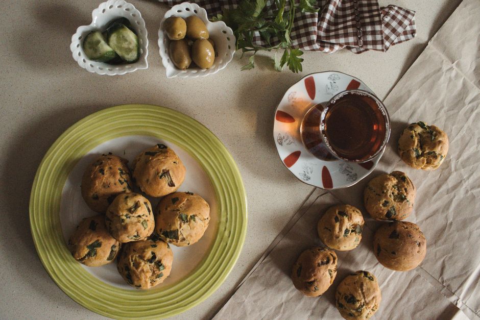 Spinach fatayer (medium)