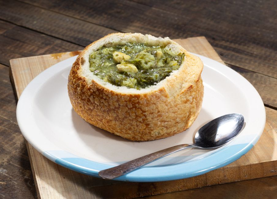 Spinach stew no rice