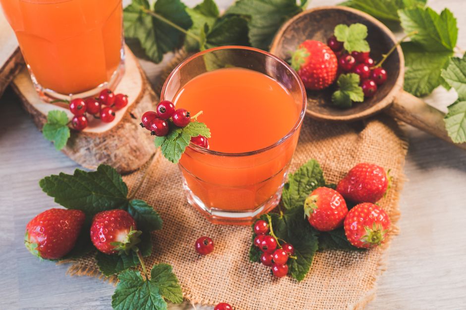Strawberry juice
