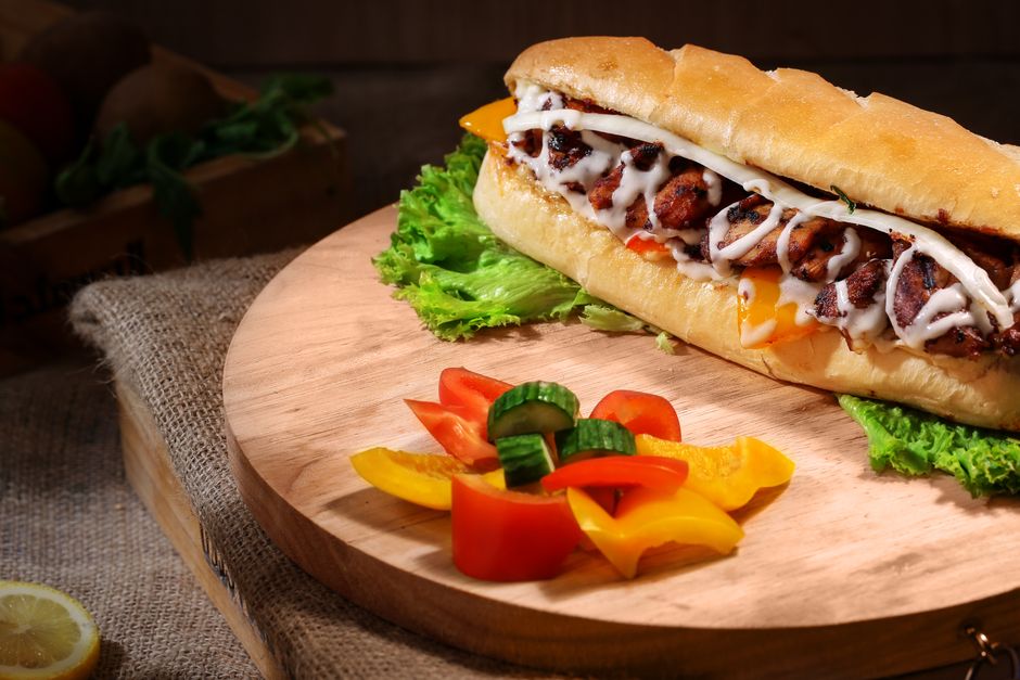 Subway Chicken 12-inch with sauce