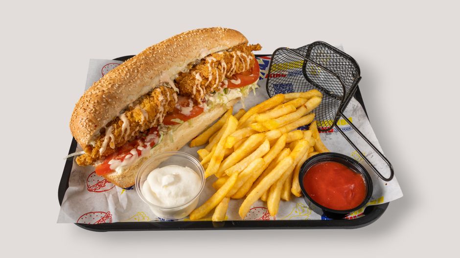 Subway Chicken 6-inch with sauce