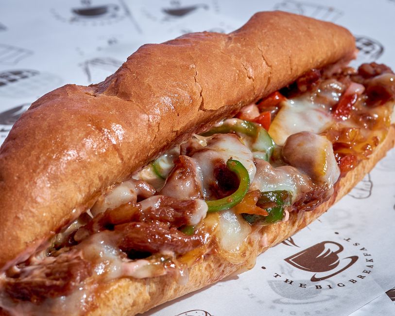 Subway Steak & Cheese 12-inch no sauce