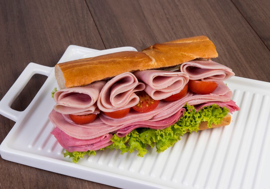 Subway Turkey 6-inch with sauce