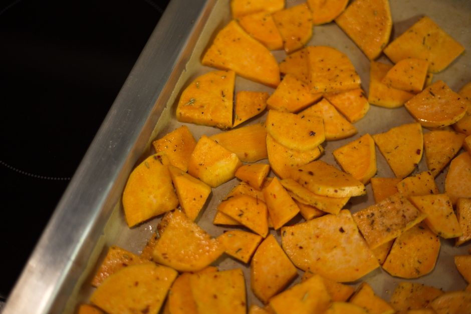 Sweet potato (baked or roasted)