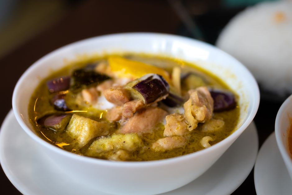 Thai Green Curry (with chicken)